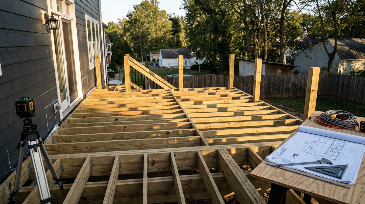 Deck Framing Structure