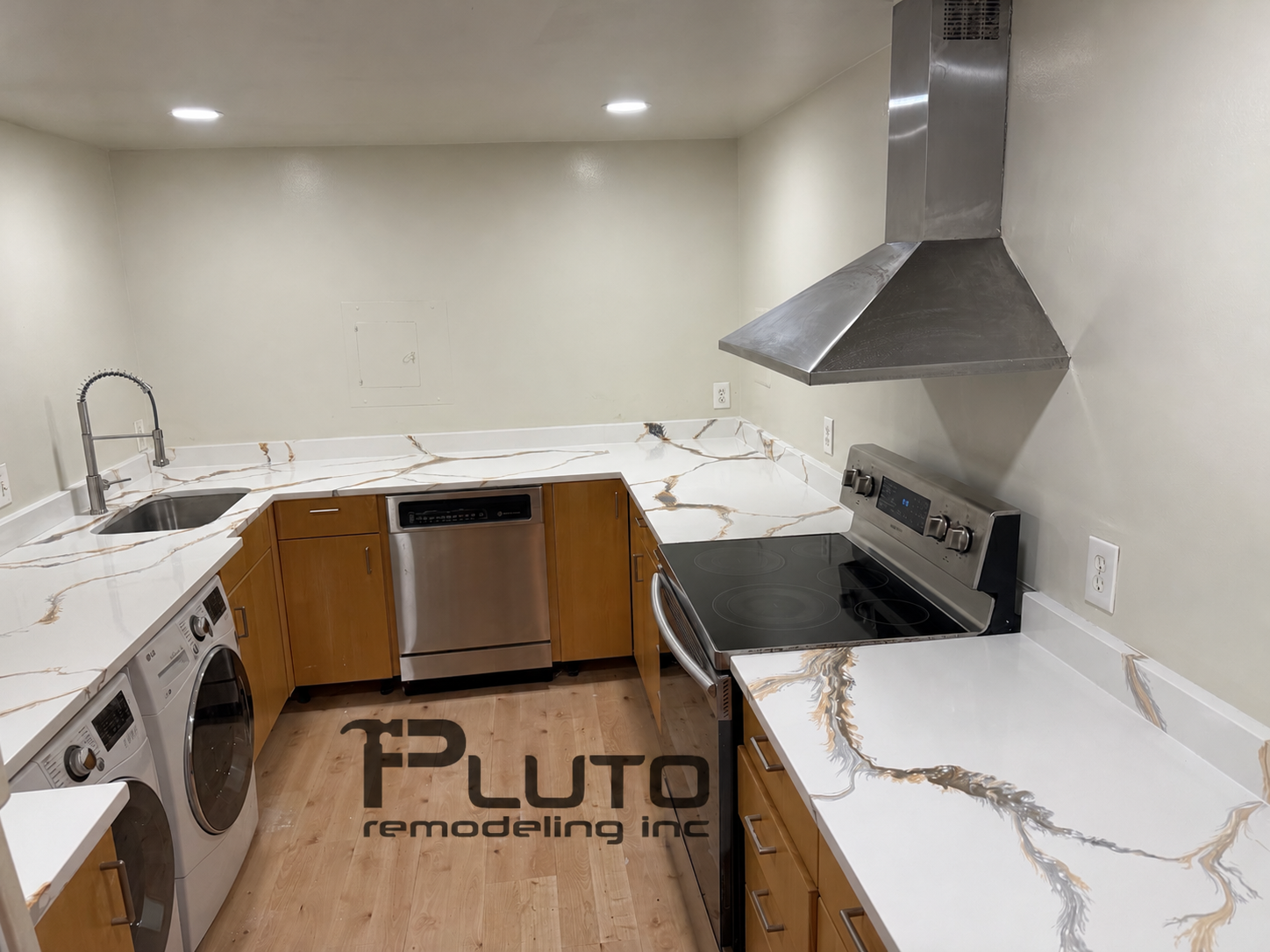 Countertop installation and kitchen finishes — Pluto Remodeling