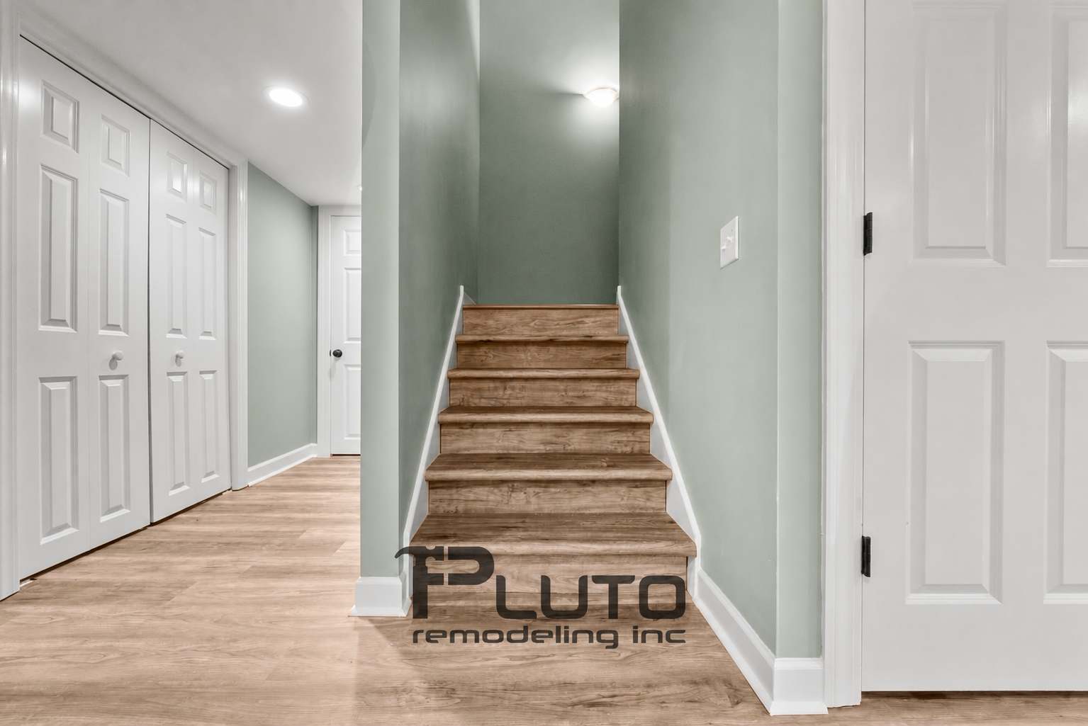 Stairs and storage — Pluto Remodeling