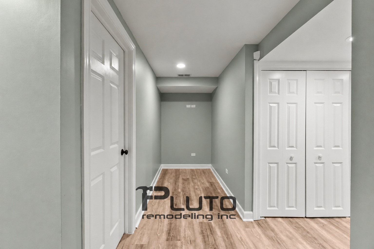 Hallway and closet finishes — Pluto Remodeling